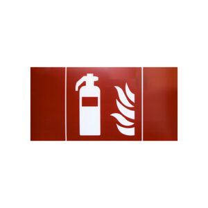 Light Impressions Deko-Light piktogram hasicí přístroj červená  930633